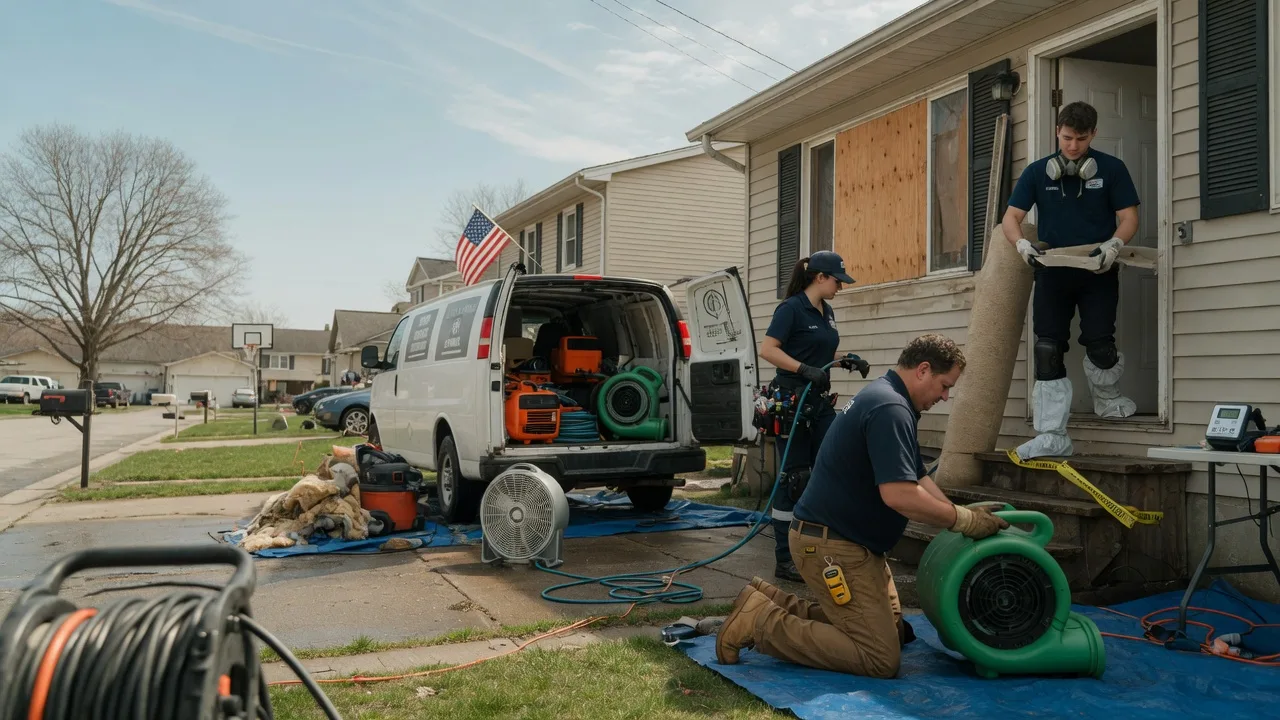 Water Damage Restoration in Tougaloo, MS near me